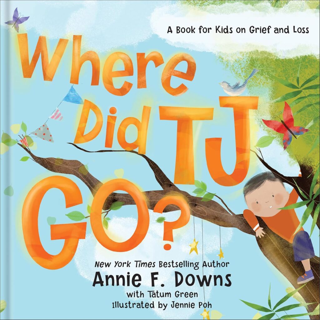 Book cover for Where did TJ Go>? Features a boy climbing a tree.