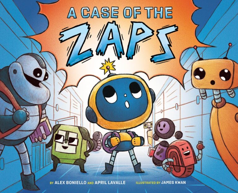 cover photo for the book a case of the zaps.