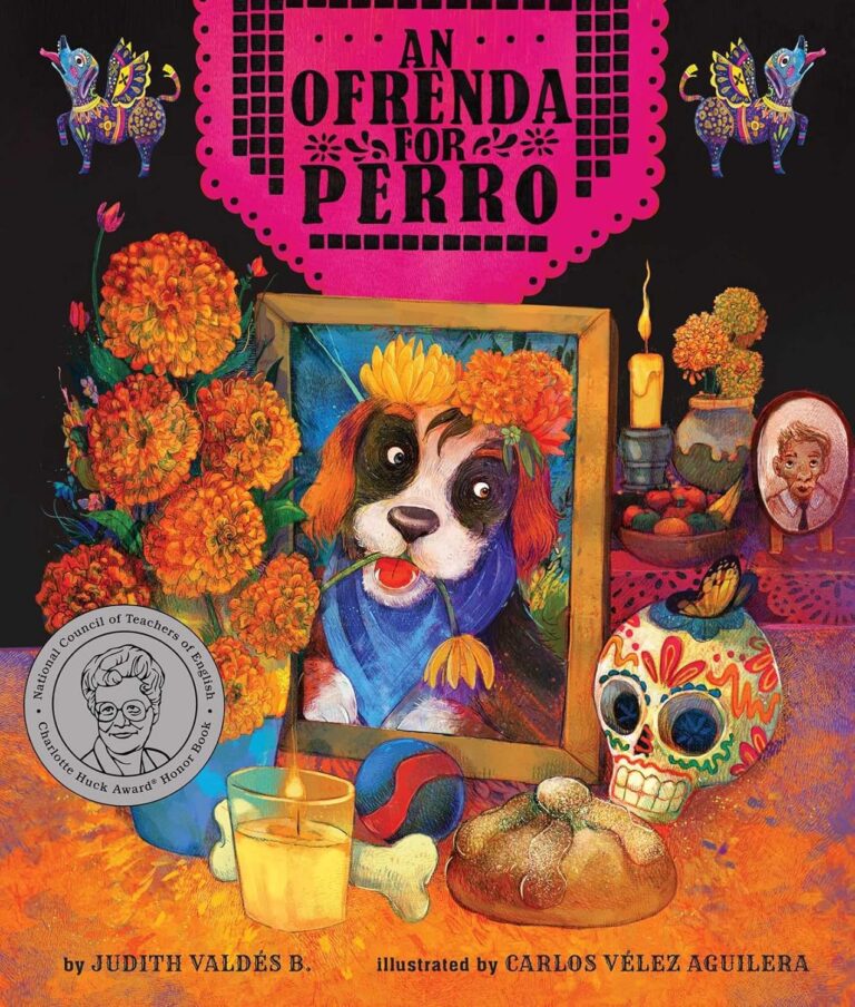 book cover for an ofrenda for perro