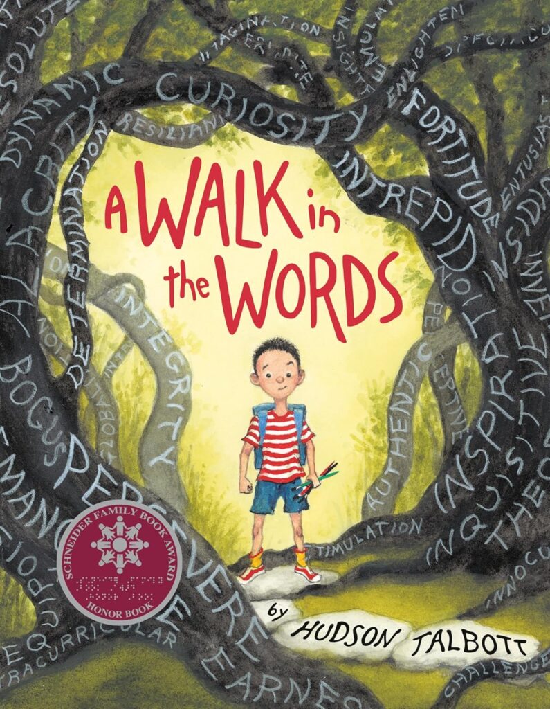 Book cover: A Walk in the Words