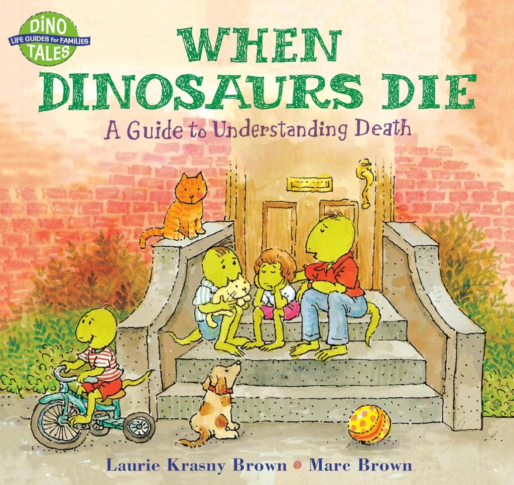 Book cover: When Dinosaurs Die